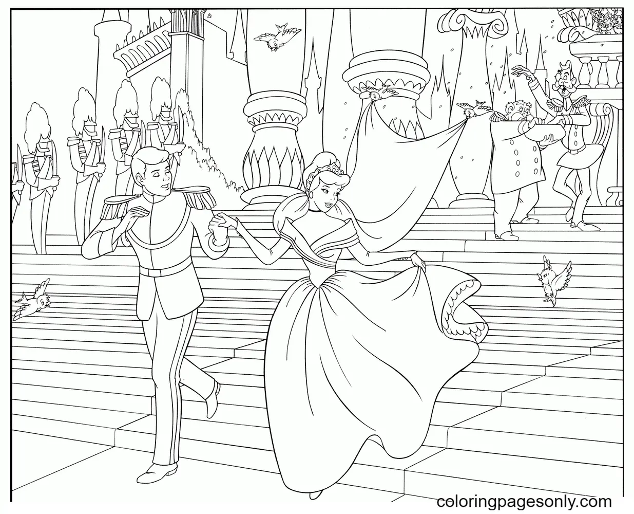 Desenhos de Princess Para Colorir 40