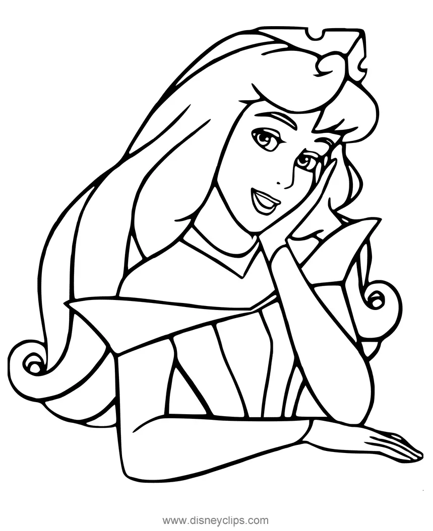 Desenhos de Princess Para Colorir 43