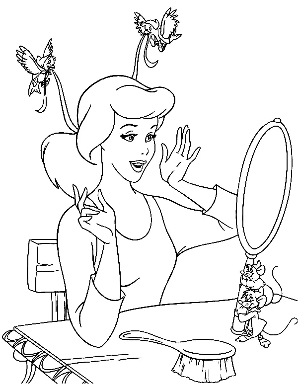 Desenhos de Princess Para Colorir 9