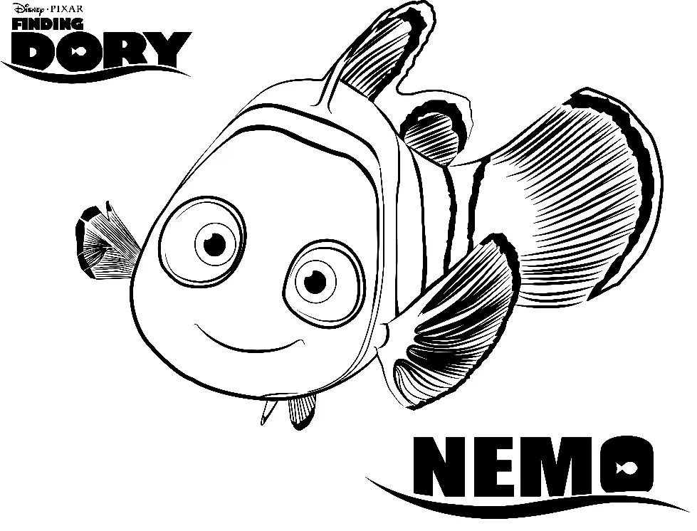 Desenhos de Procurando Dory Para Colorir 25