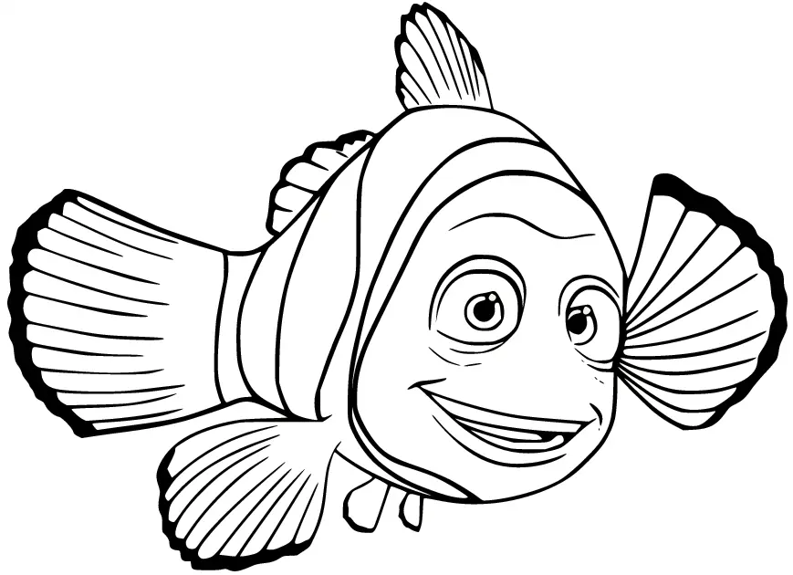 Desenhos de Procurando Nemo Para Colorir 13