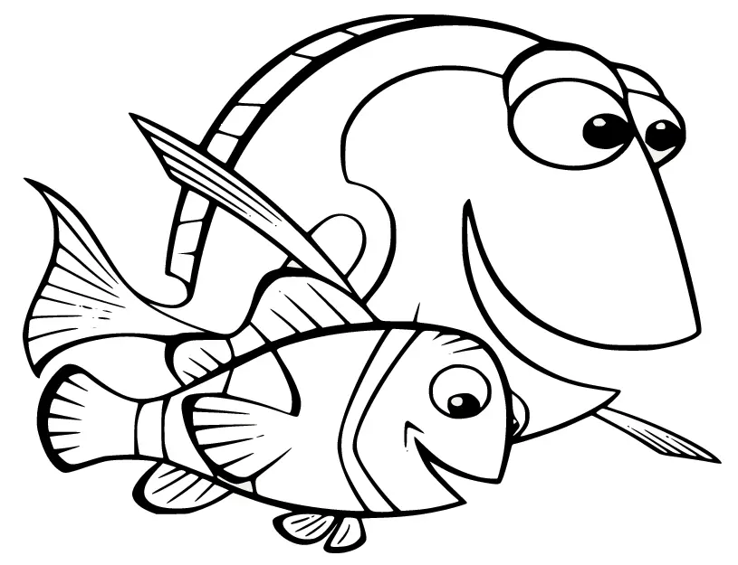 Desenhos de Procurando Nemo Para Colorir 18