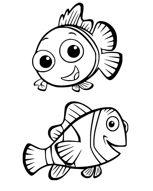 Desenhos de Procurando Nemo Para Colorir 33