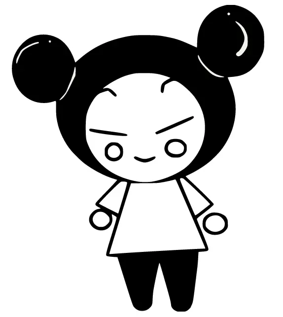 Desenhos de Pucca Para Colorir 38