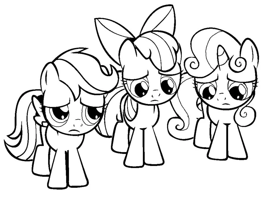 Desenhos de Rainbow Dash Para Colorir 28