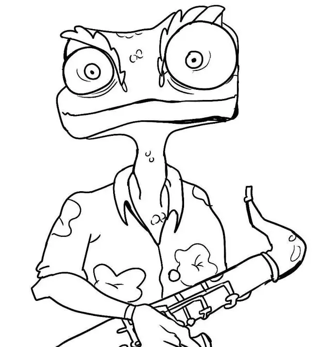 Desenhos de Rango Para Colorir 14