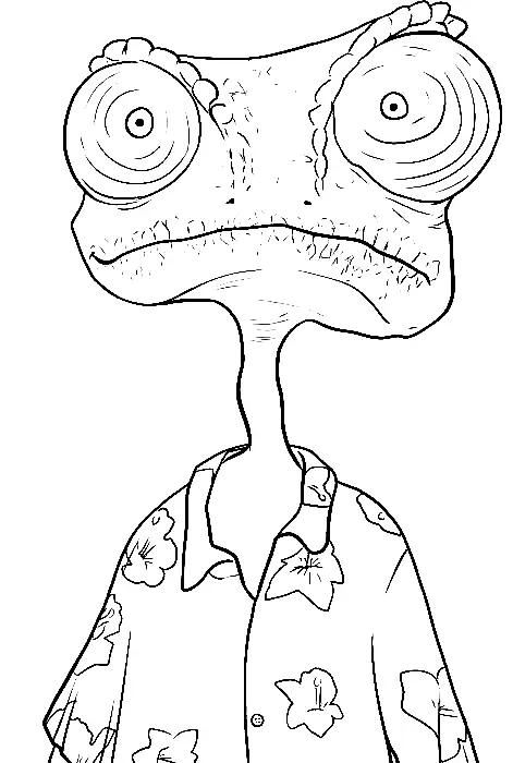 Desenhos de Rango Para Colorir 2