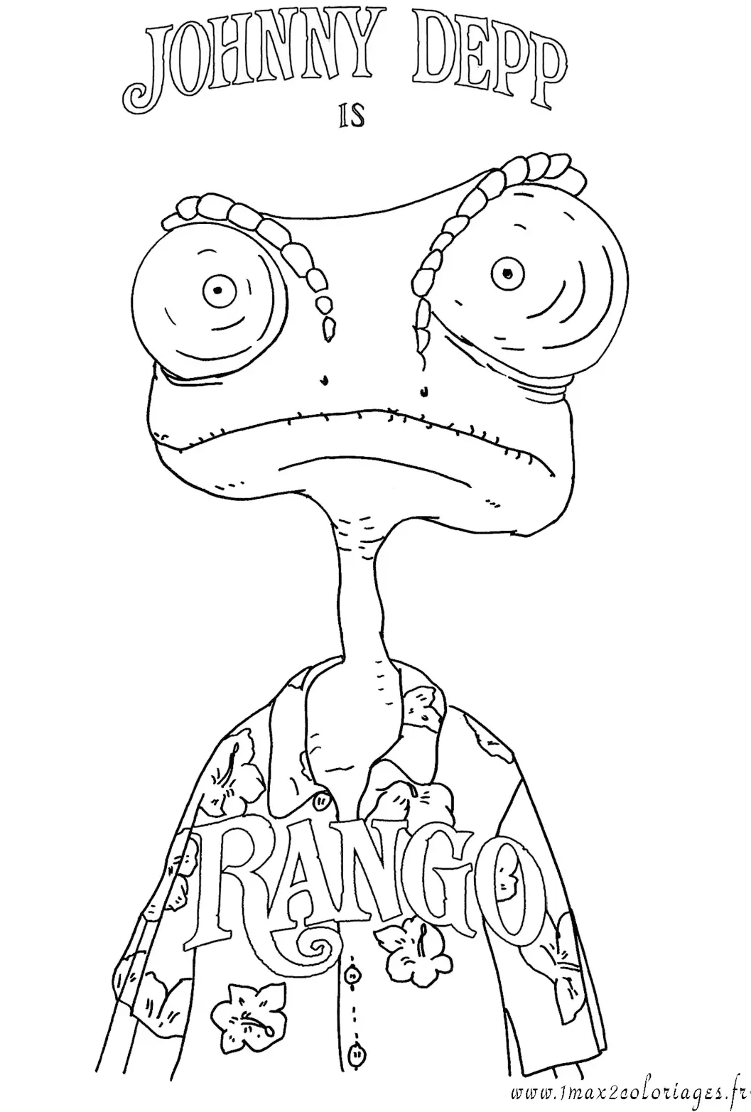 Desenhos de Rango Para Colorir 8