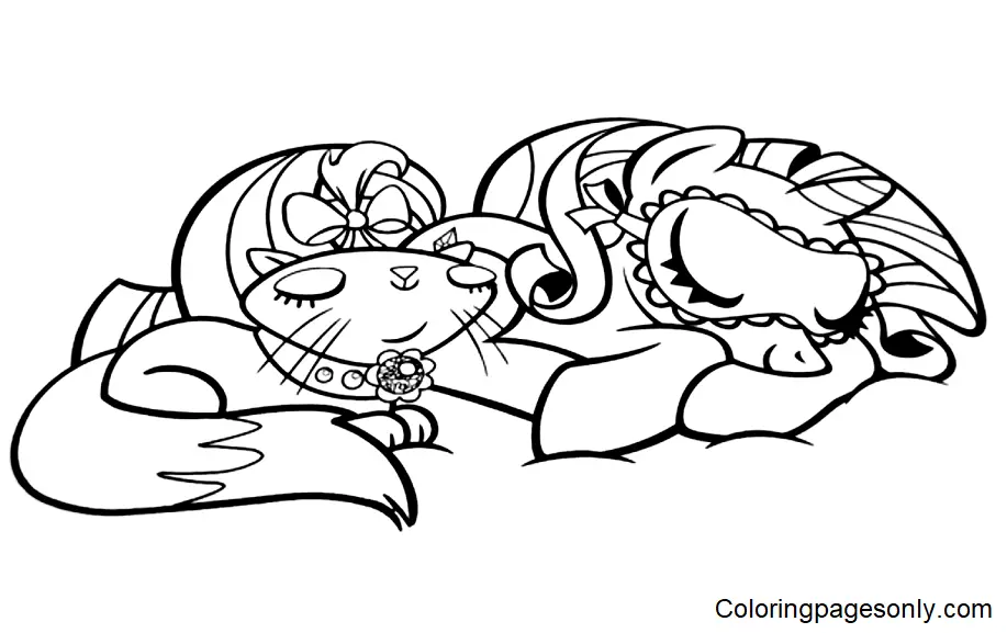 Desenhos de Rarity Para Colorir 29