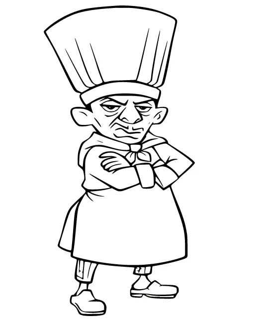 Desenhos de Ratatouille Para Colorir 10