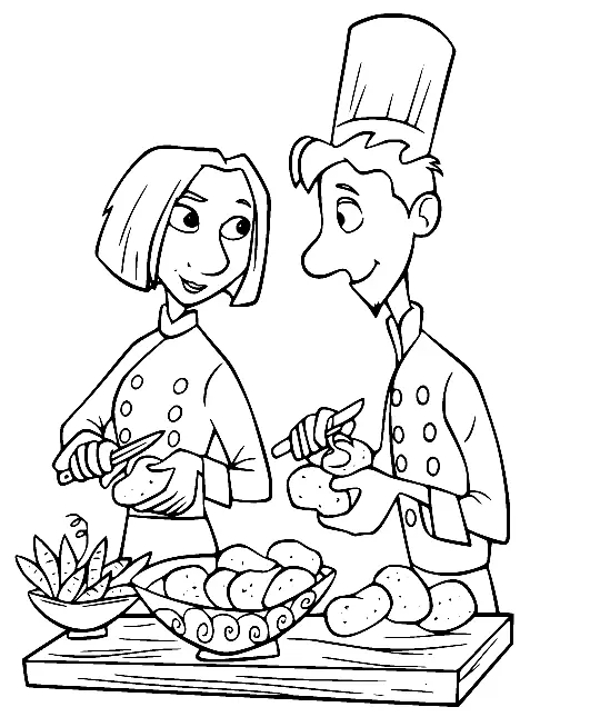 Desenhos de Ratatouille Para Colorir 11