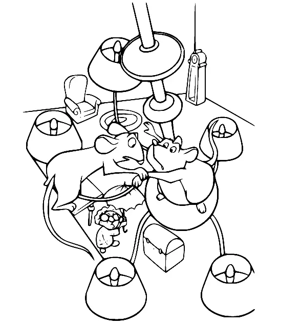 Desenhos de Ratatouille Para Colorir 13