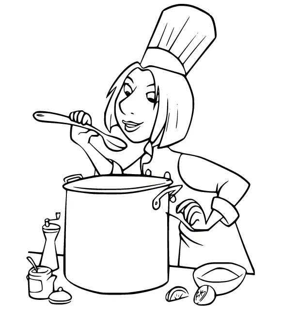 Desenhos de Ratatouille Para Colorir 18