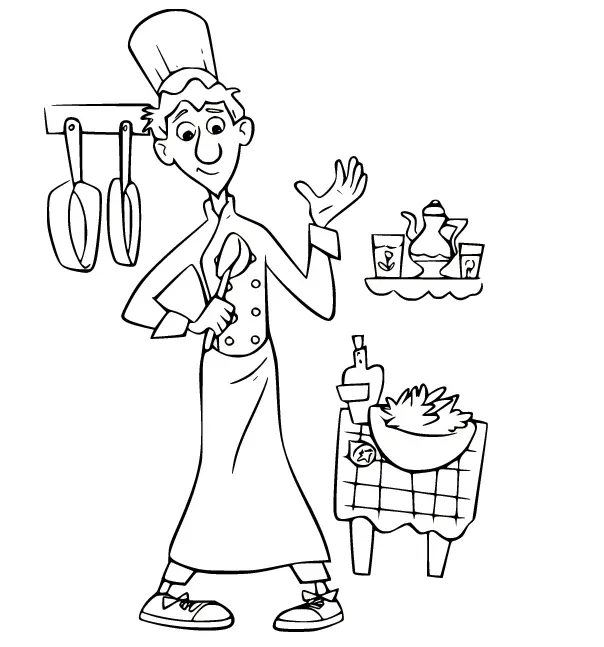 Desenhos de Ratatouille Para Colorir 33