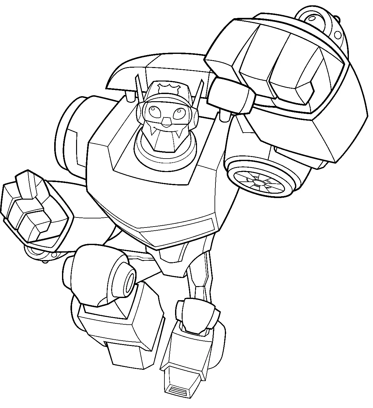 Desenhos de Rescue Bots Para Colorir 25