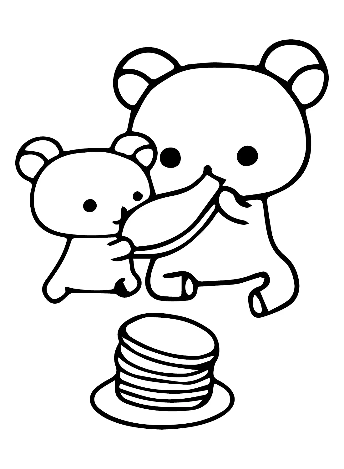 Desenhos de Rilakkuma Para Colorir 13