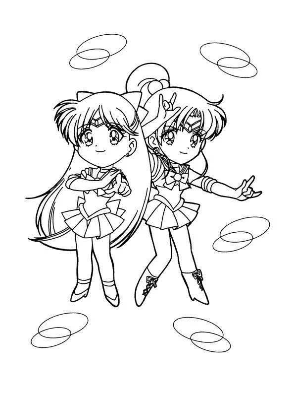 Desenhos de Sailor Moon Para Colorir 12