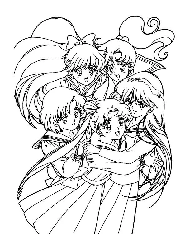 Desenhos de Sailor Moon Para Colorir 15