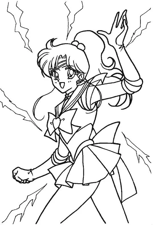 Desenhos de Sailor Moon Para Colorir 19