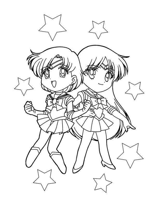 Desenhos de Sailor Moon Para Colorir 20