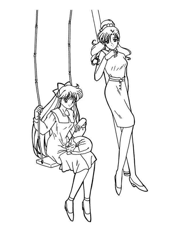 Desenhos de Sailor Moon Para Colorir 21