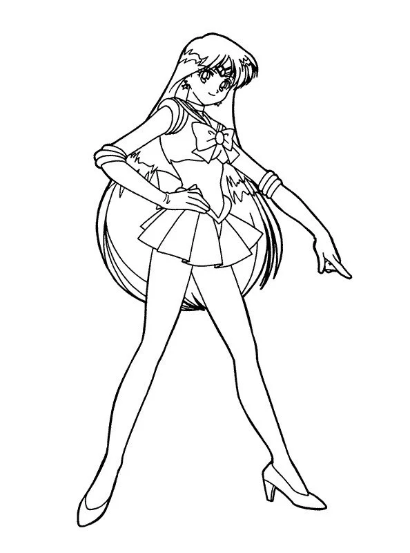 Desenhos de Sailor Moon Para Colorir 24