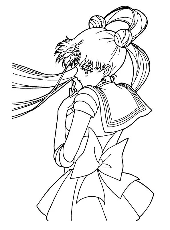 Desenhos de Sailor Moon Para Colorir 27