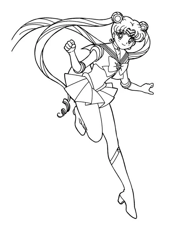 Desenhos de Sailor Moon Para Colorir 33