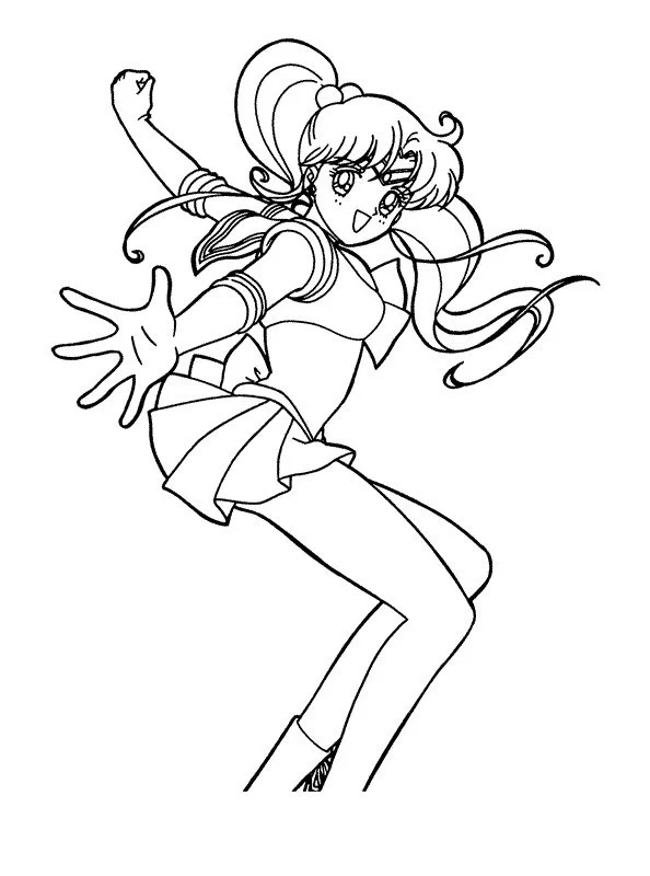 Desenhos de Sailor Moon Para Colorir 34