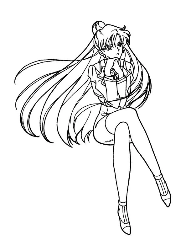 Desenhos de Sailor Moon Para Colorir 38