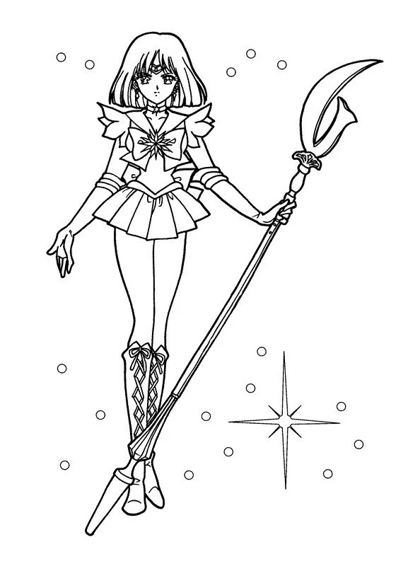 Desenhos de Sailor Moon Para Colorir 41