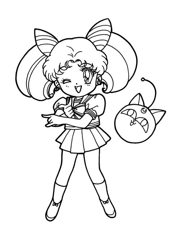 Desenhos de Sailor Moon Para Colorir 43