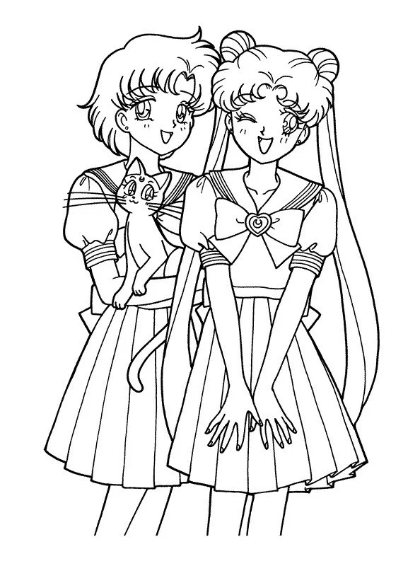 Desenhos de Sailor Moon Para Colorir 44