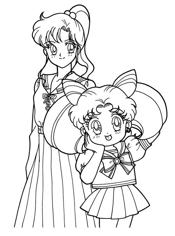 Desenhos de Sailor Moon Para Colorir 45