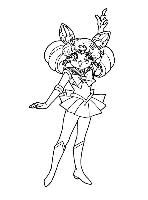 Desenhos de Sailor Moon Para Colorir 49