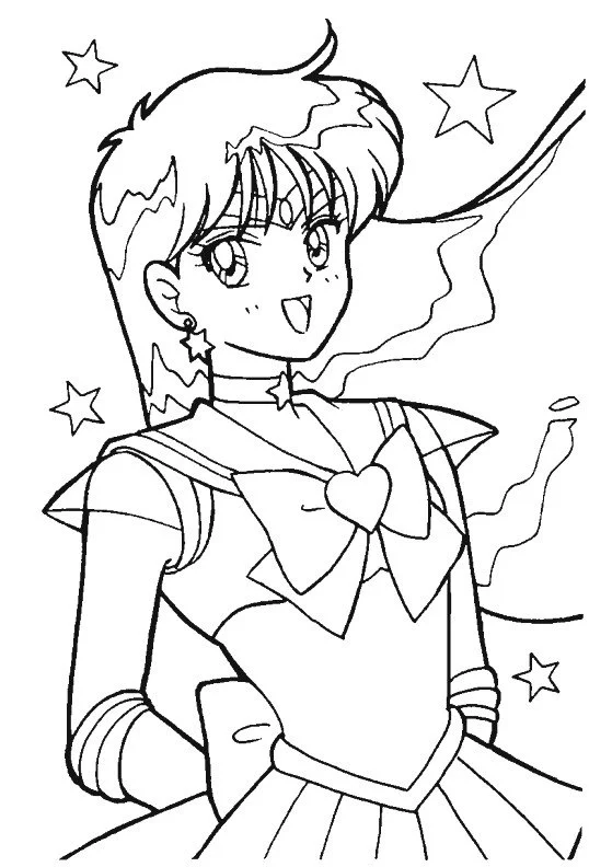 Desenhos de Sailor Moon Para Colorir 5