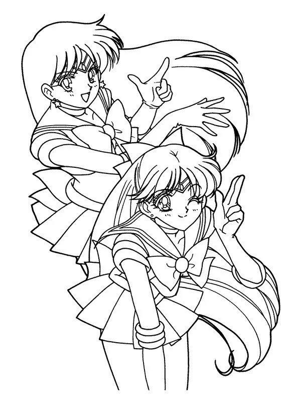 Desenhos de Sailor Moon Para Colorir 51