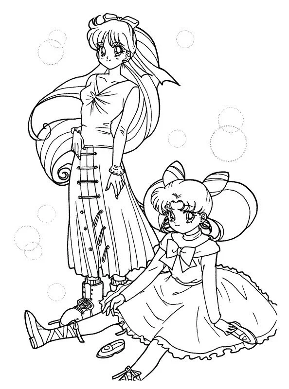 Desenhos de Sailor Moon Para Colorir 56