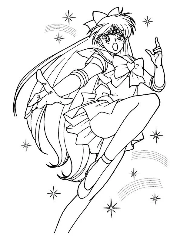 Desenhos de Sailor Moon Para Colorir 59