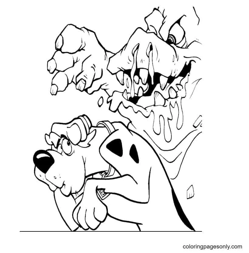 Desenhos de Scooby Doo Para Colorir 15