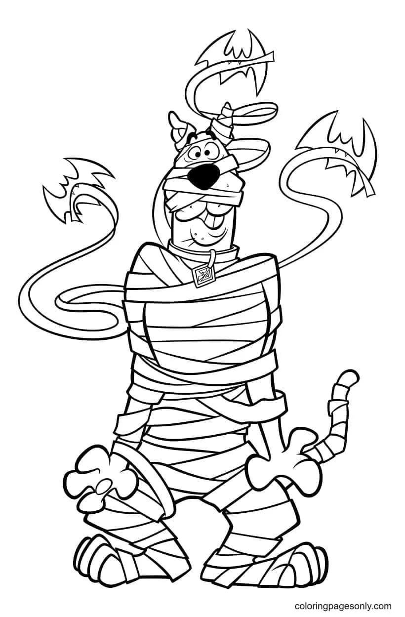 Desenhos de Scooby Doo Para Colorir 23