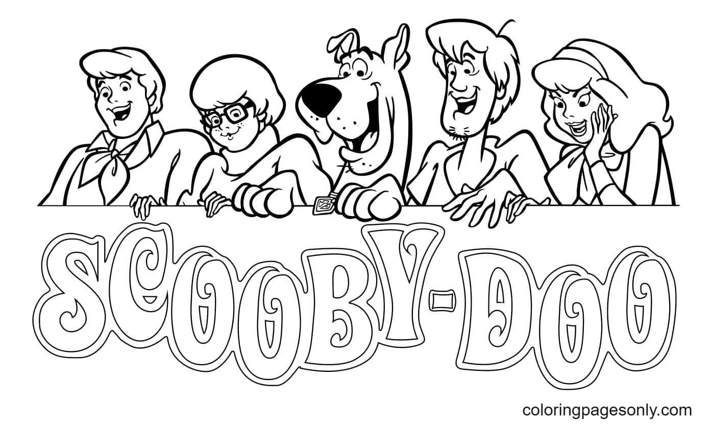 Desenhos de Scooby Doo Para Colorir 3