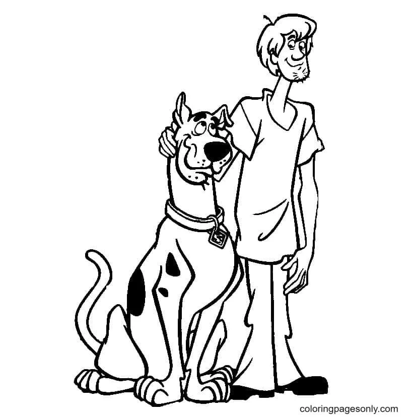 Desenhos de Scooby Doo Para Colorir 31