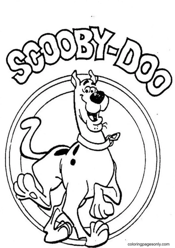 Desenhos de Scooby Doo Para Colorir 32