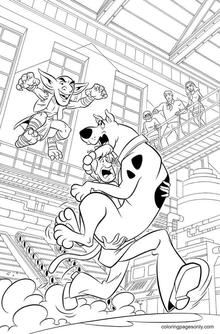 Desenhos de Scooby Doo Para Colorir 48