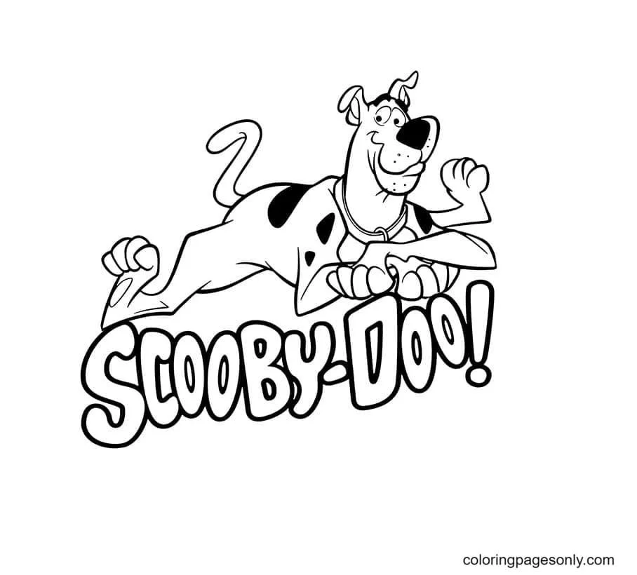 Desenhos de Scooby Doo Para Colorir 5