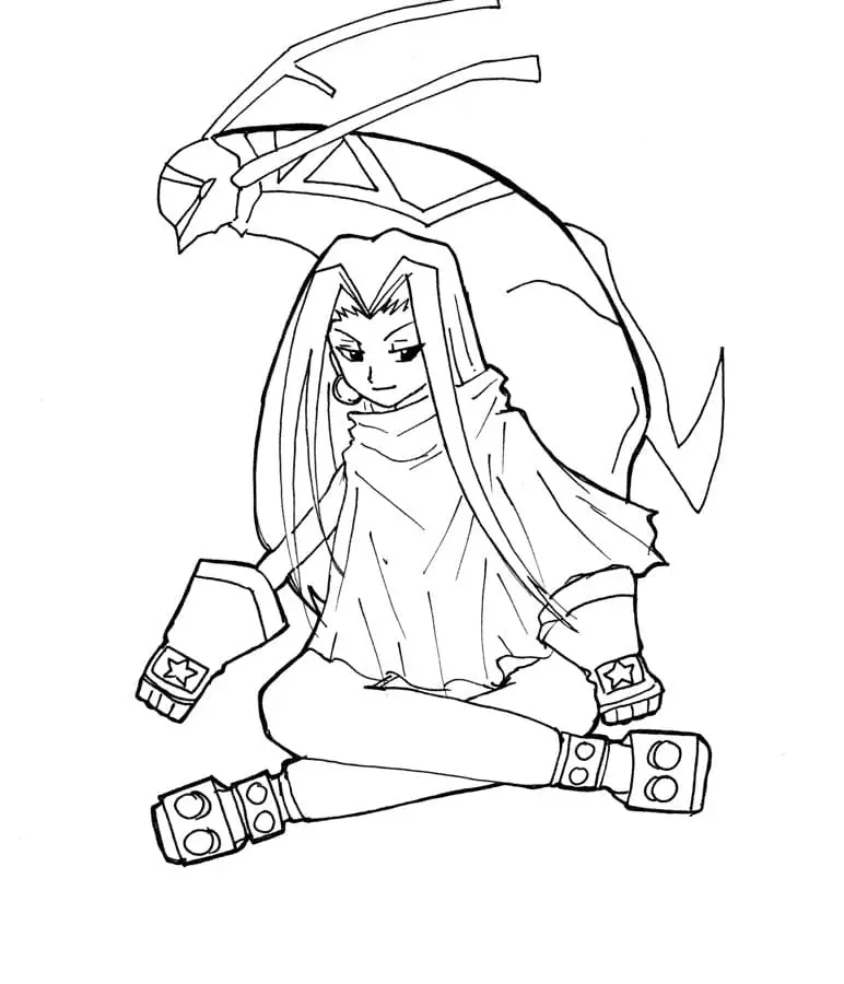 Desenhos de Shaman King Para Colorir 22