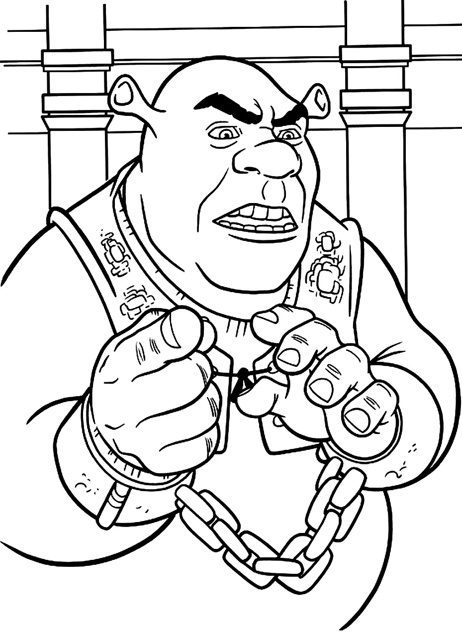 Desenhos de Shrek Para Colorir