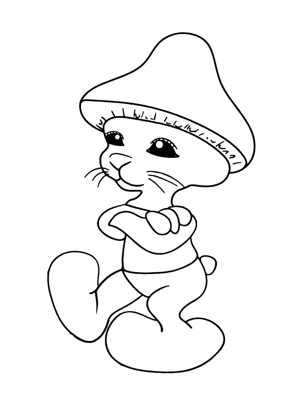 Desenhos de Smurf Cat Para Colorir 1