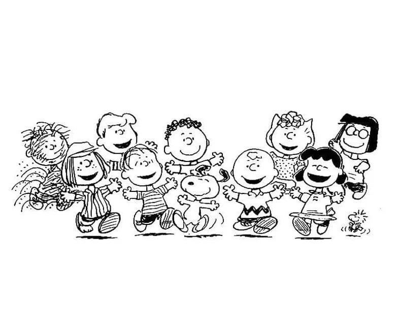 Desenhos de Snoopy Para Colorir 10